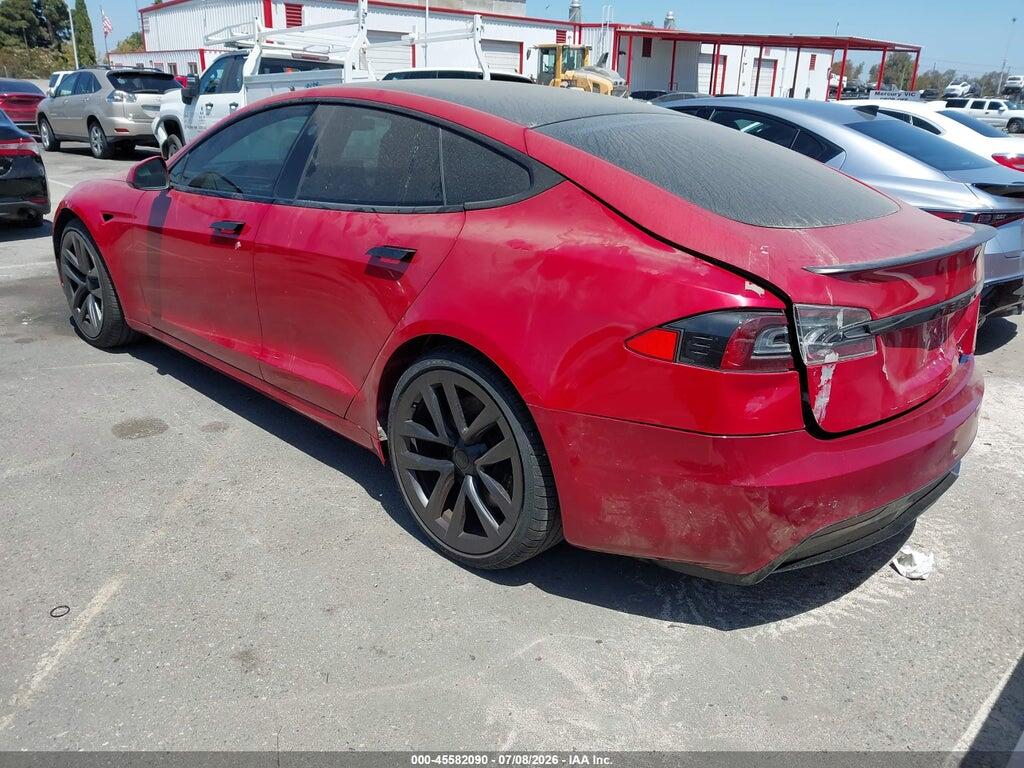 5YJSA1E53MF428801 2021 TESLA MODEL S photo no. 3