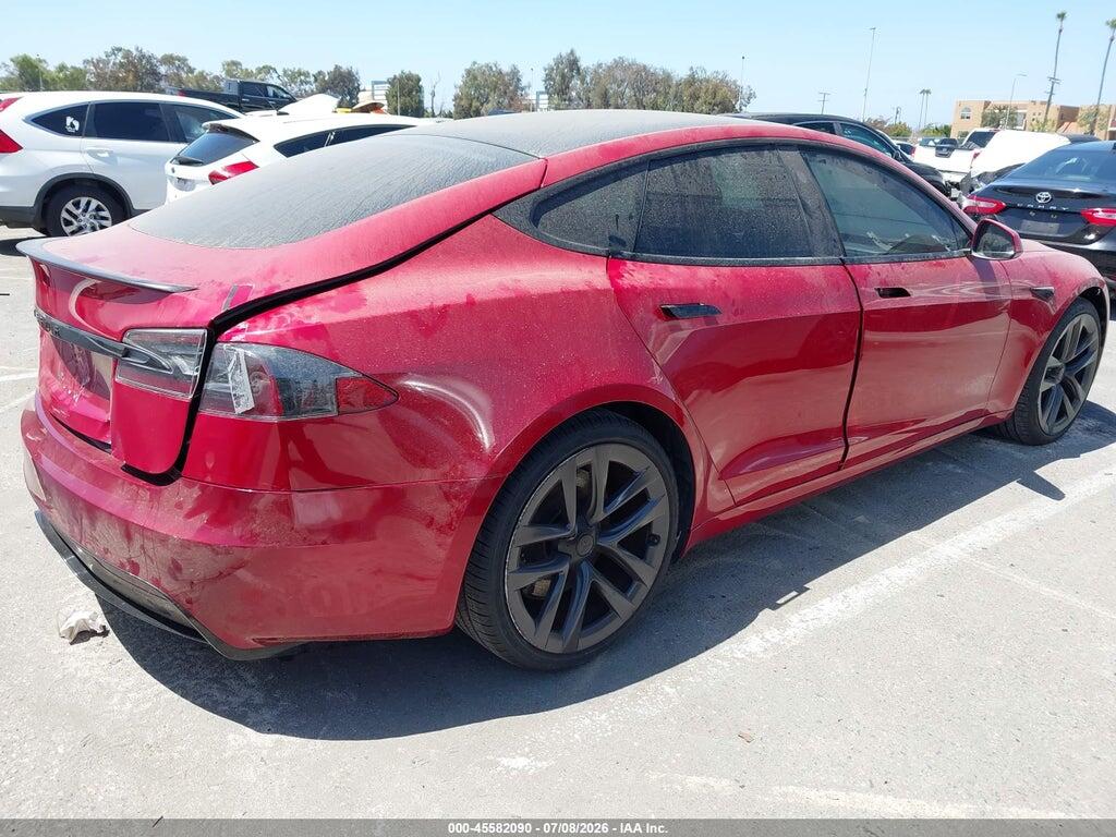 5YJSA1E53MF428801 2021 TESLA MODEL S photo no. 4