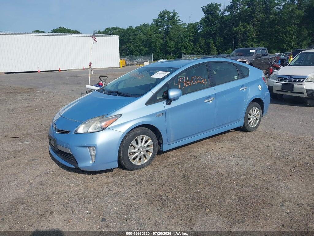 JTDKN3DP5D3036578 2013 TOYOTA PRIUS PLUG-IN photo no. 2