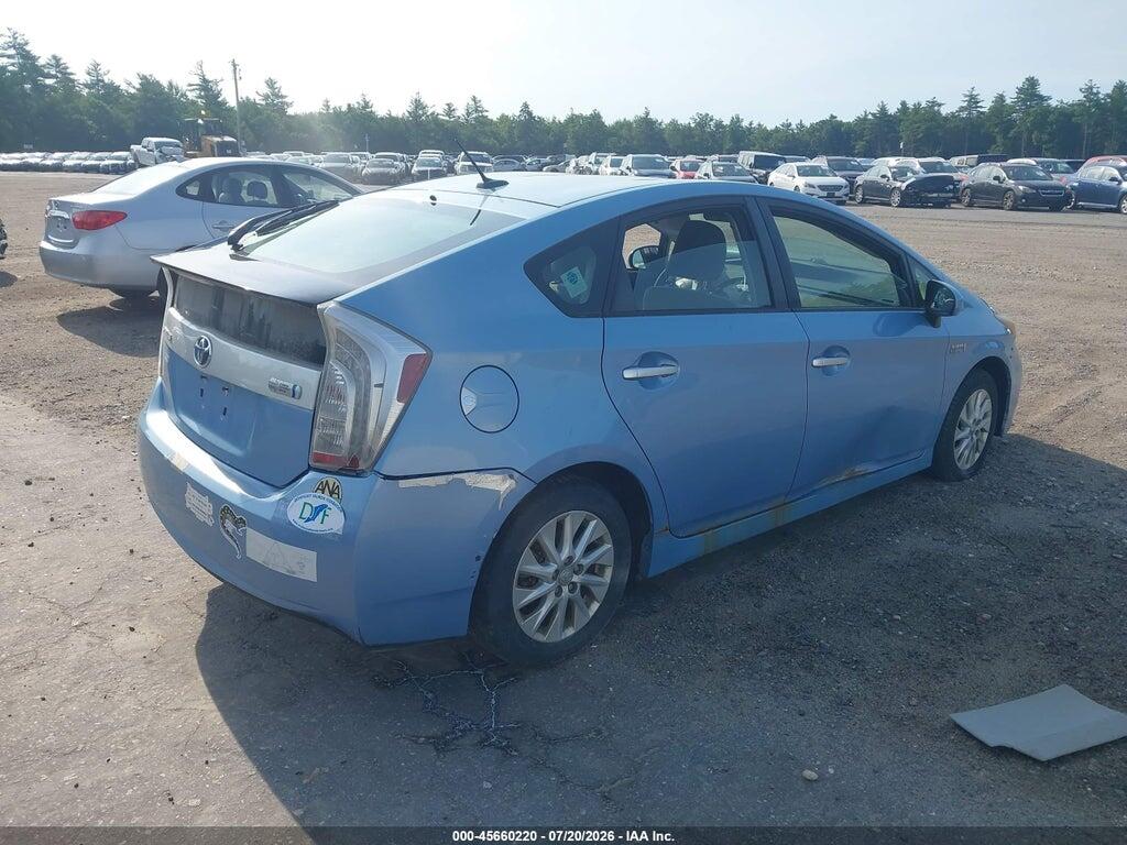 JTDKN3DP5D3036578 2013 TOYOTA PRIUS PLUG-IN photo no. 4