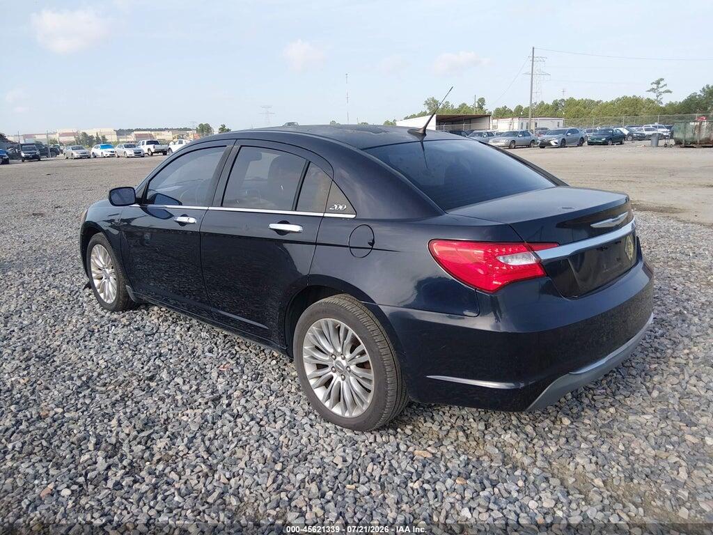 1C3BC2FB1BN504877 2011 CHRYSLER 200 photo no. 3