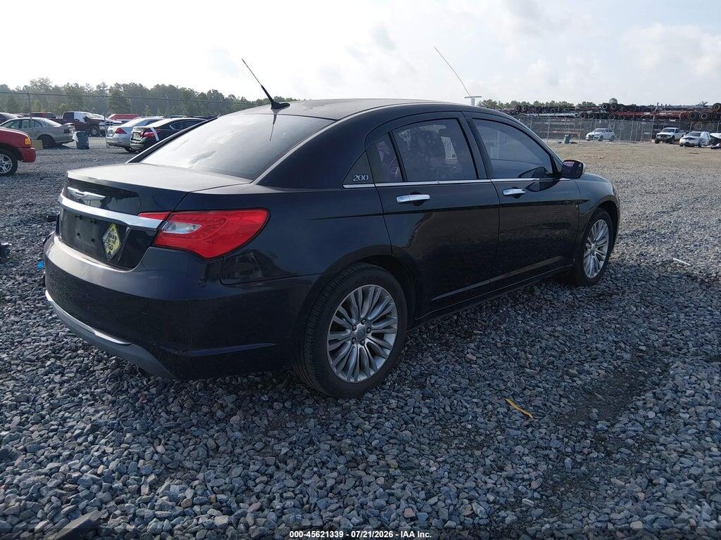 1C3BC2FB1BN504877 2011 CHRYSLER 200 photo no. 4