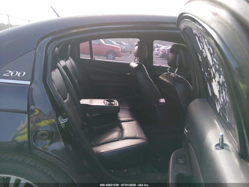 1C3BC2FB1BN504877 2011 CHRYSLER 200 photo no. 8