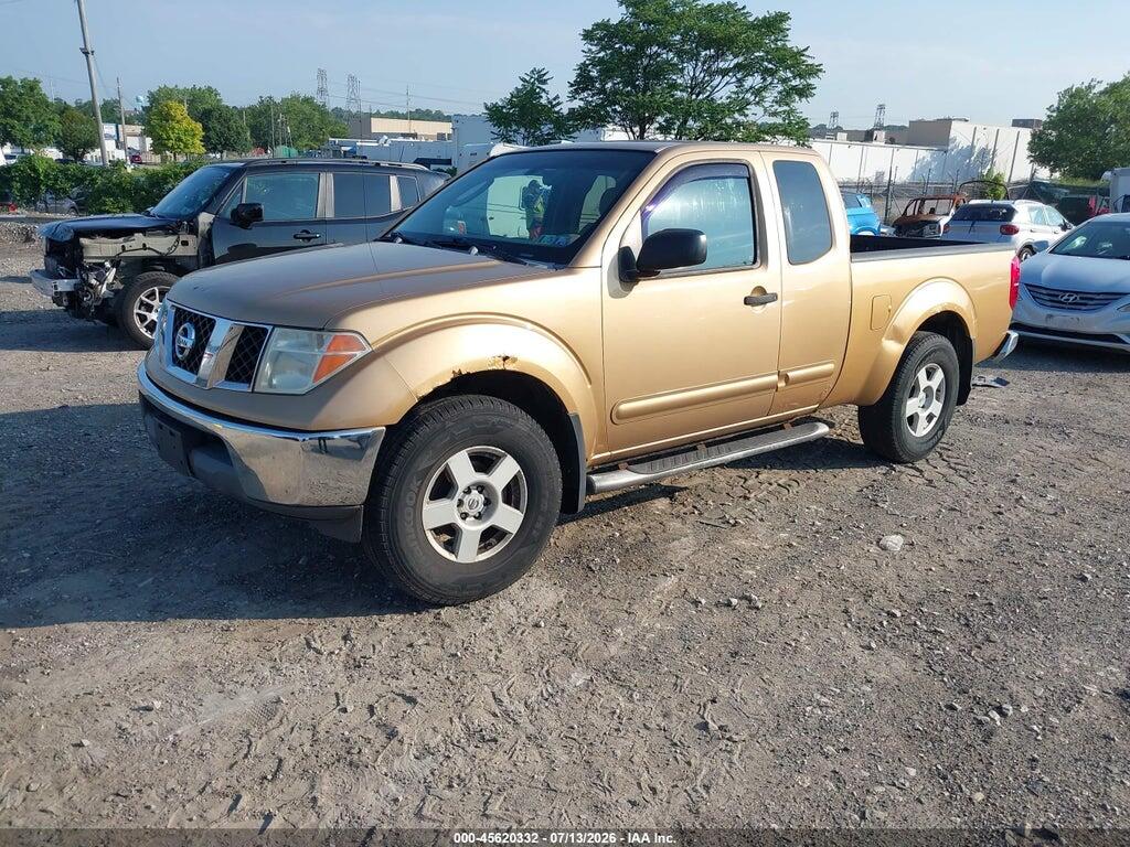 1N6AD06W95C408908 2005 NISSAN FRONTIER 4WD photo no. 2