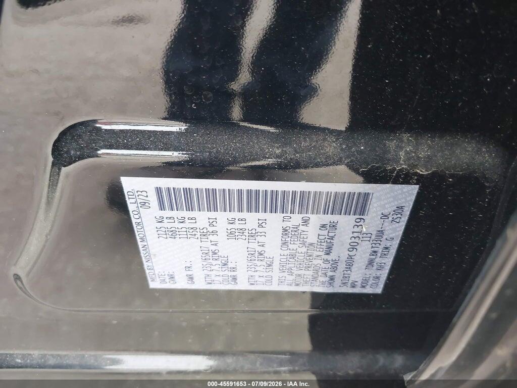 5N1BT3AB0PC903139 2023 NISSAN ROGUE photo no. 9