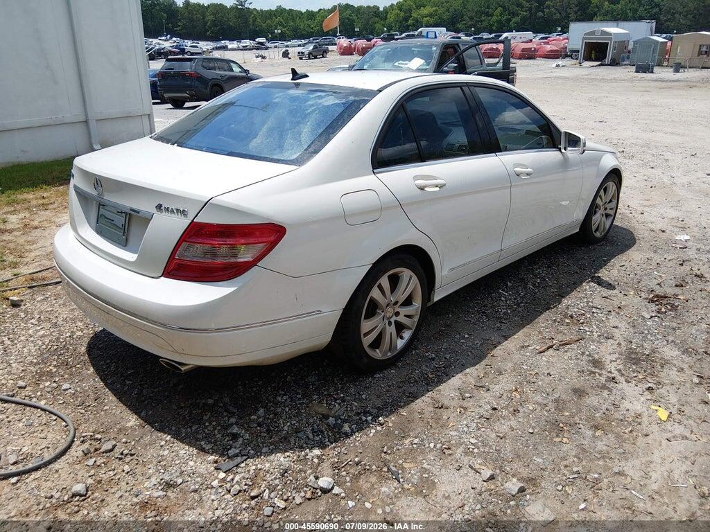 WDDGF8BB8AR126152 2010 MERCEDES-BENZ C 300 photo no. 4