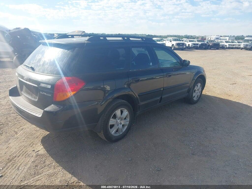 4S4BP61C457352976 2005 SUBARU OUTBACK photo no. 4