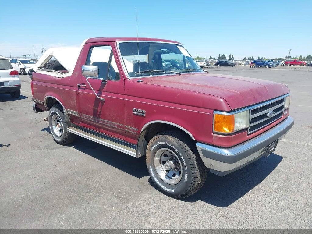 1FMEU15N8MLA51301 1991 FORD BRONCO photo no. 1