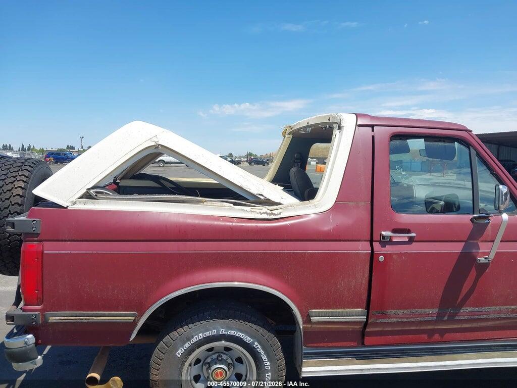 1FMEU15N8MLA51301 1991 FORD BRONCO photo no. 6