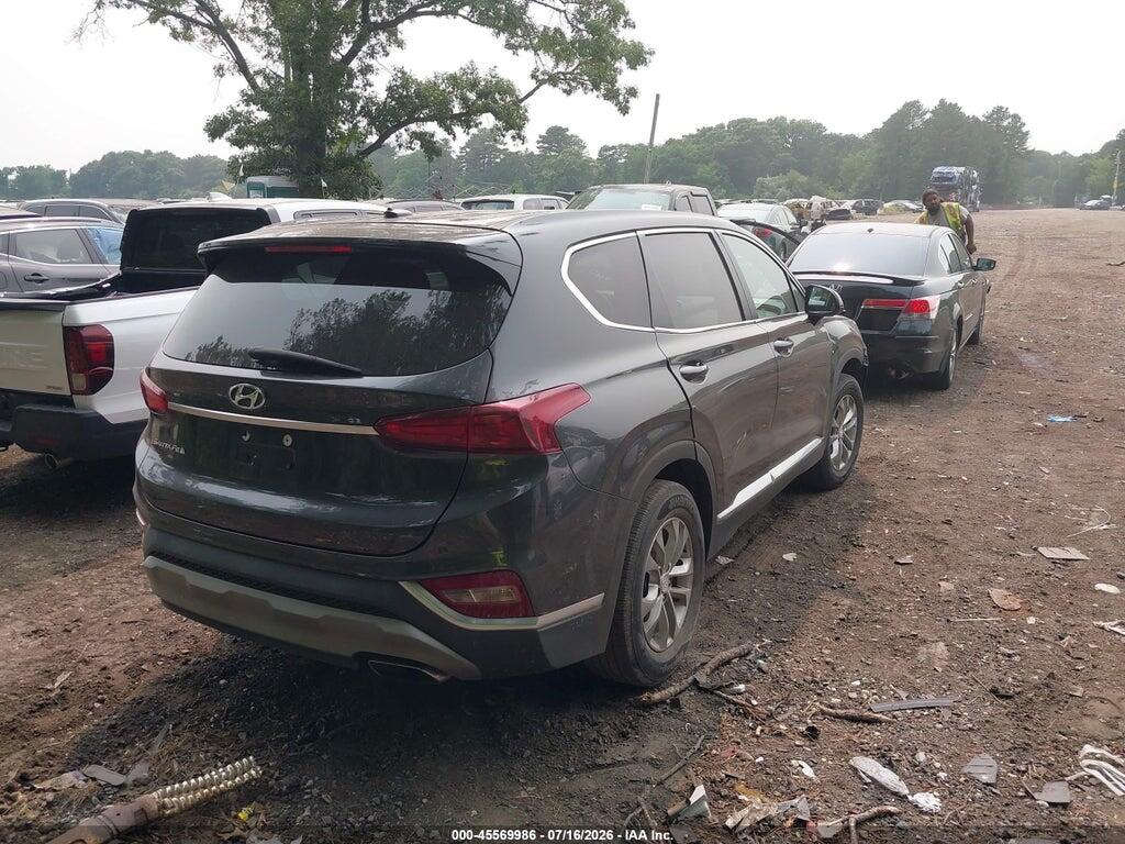 5NMS23AD5LH267161 2020 HYUNDAI SANTA FE photo no. 4