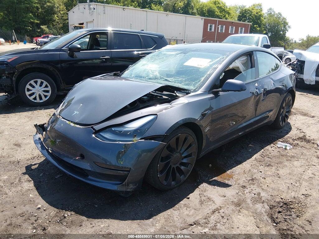 5YJ3E1EC6PF708918 2023 TESLA MODEL 3 photo no. 2