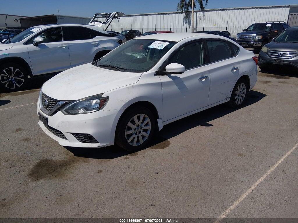 3N1AB7AP9GL670729 2016 NISSAN SENTRA photo no. 2