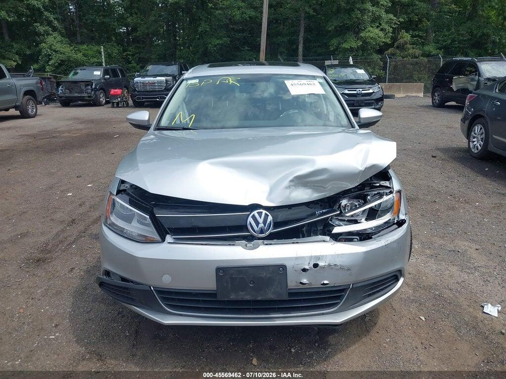 3VW637AJ5EM265452 2014 VOLKSWAGEN JETTA HYBRID photo no. 12