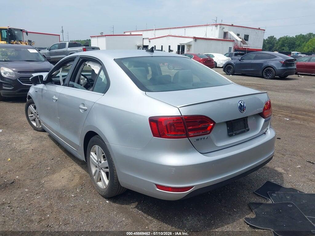 3VW637AJ5EM265452 2014 VOLKSWAGEN JETTA HYBRID photo no. 3