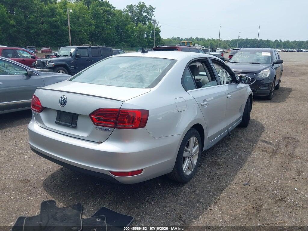 3VW637AJ5EM265452 2014 VOLKSWAGEN JETTA HYBRID photo no. 4
