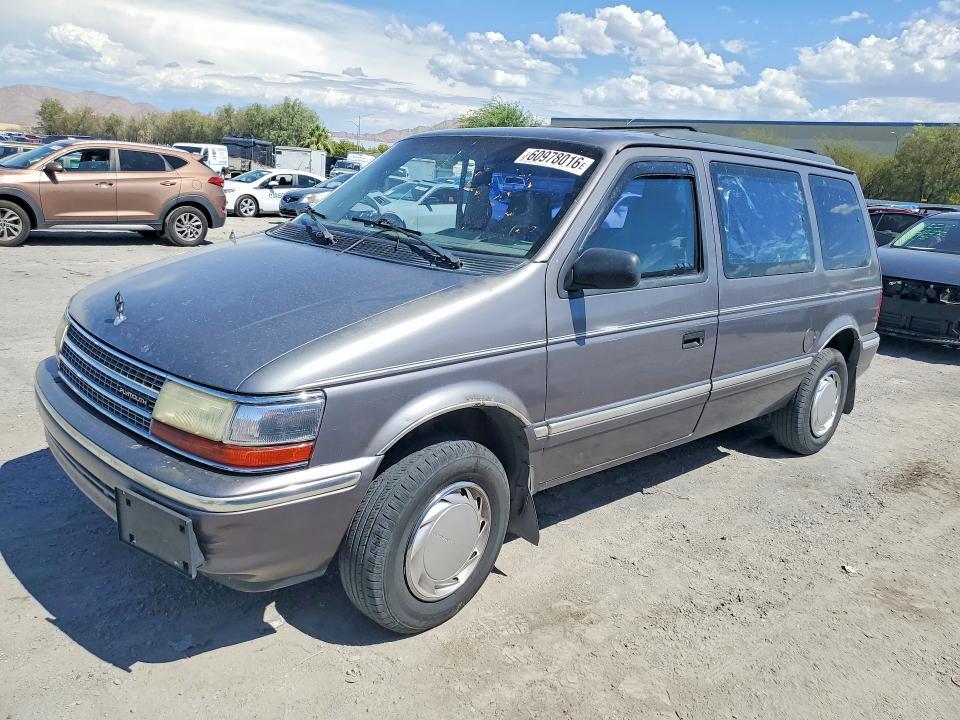 1992 PLYMOUTH VOYAGER 2P4GH2535NR509421