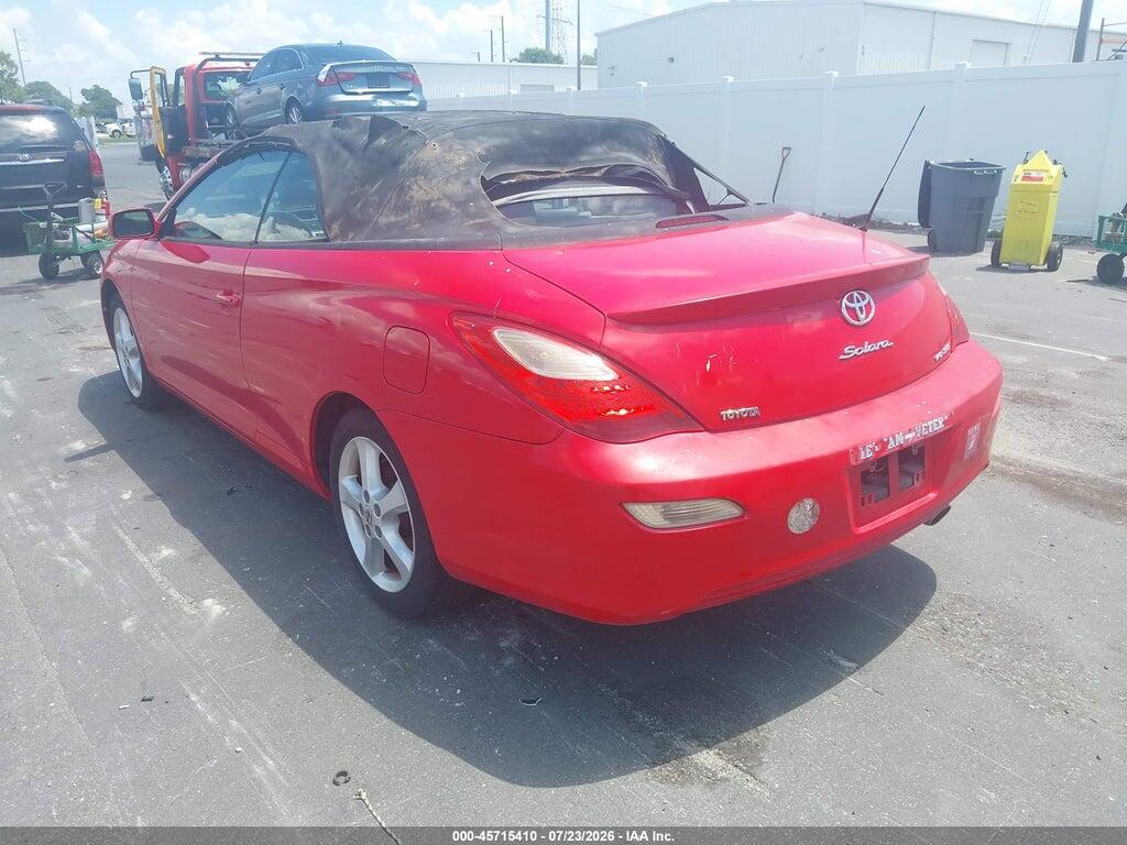 4T1FA38P78U137446 2008 TOYOTA CAMRY SOLARA photo no. 3