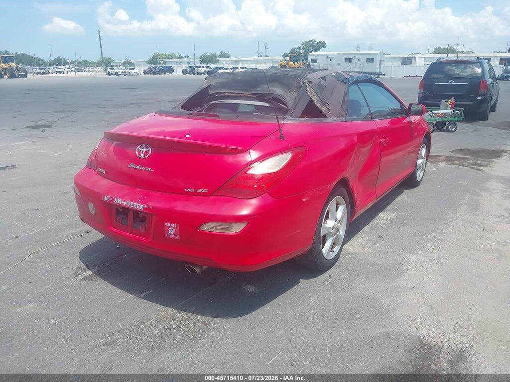 4T1FA38P78U137446 2008 TOYOTA CAMRY SOLARA photo no. 4