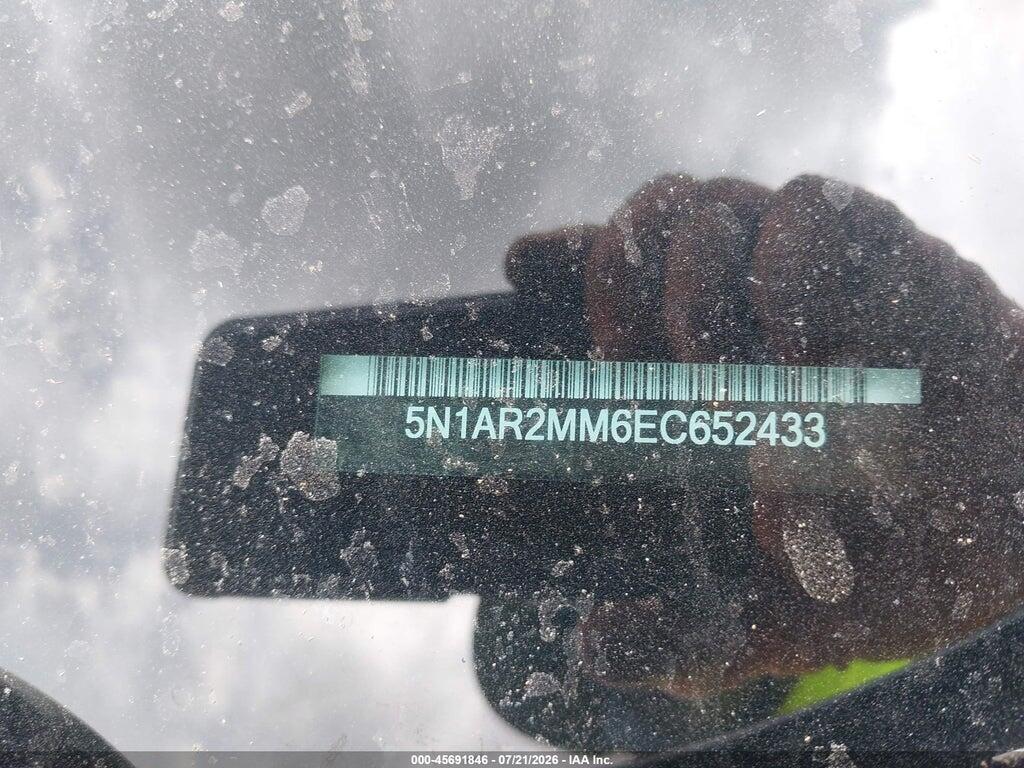 5N1AR2MM6EC652433 2014 NISSAN PATHFINDER photo no. 9