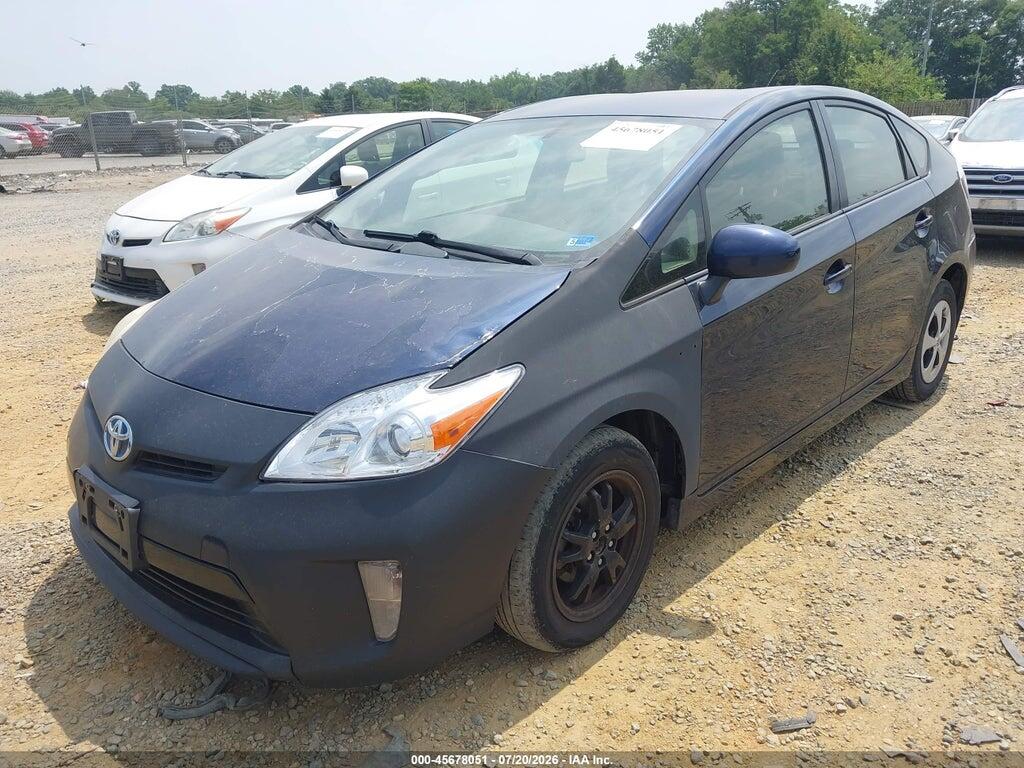 JTDKN3DU0C1528063 2012 TOYOTA PRIUS photo no. 2
