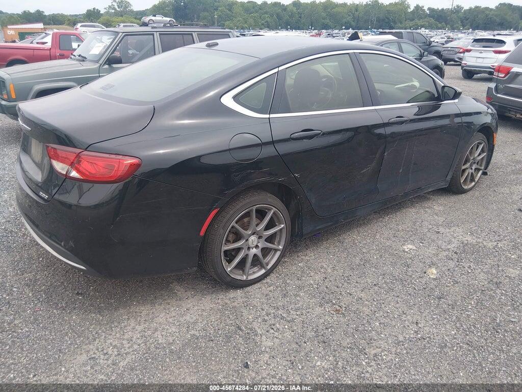 1C3CCCAB9FN569046 2015 CHRYSLER 200 photo no. 4