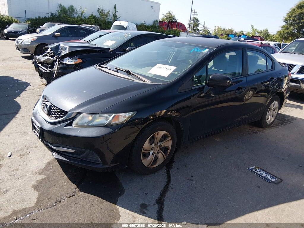 19XFB2F51FE115239 2015 HONDA CIVIC photo no. 2