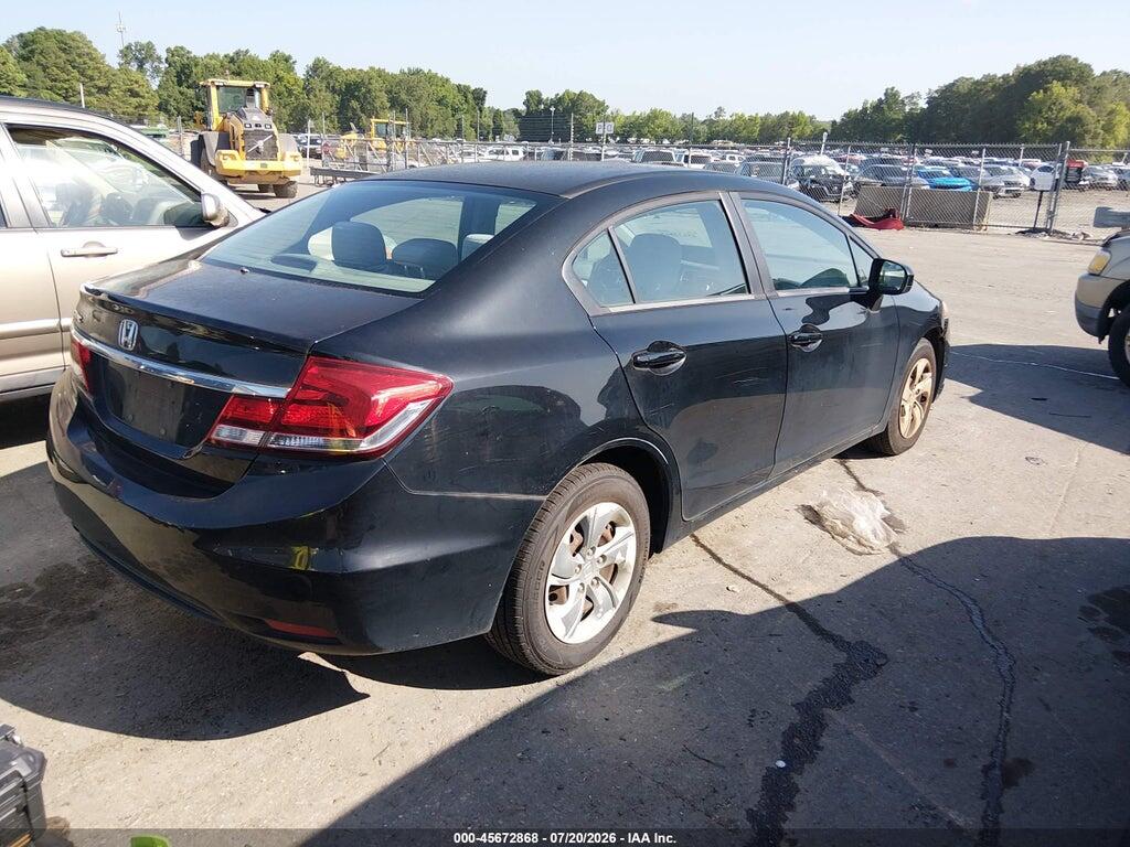 19XFB2F51FE115239 2015 HONDA CIVIC photo no. 4