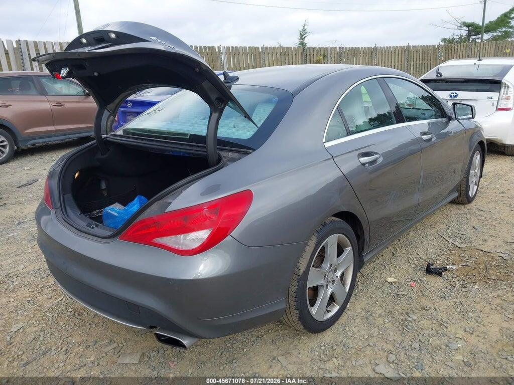 WDDSJ4GBXFN193585 2015 MERCEDES-BENZ CLA 250 photo no. 4