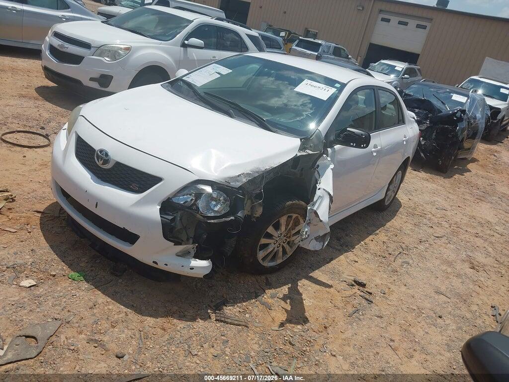 2T1BU40E99C173714 2009 TOYOTA COROLLA photo no. 2