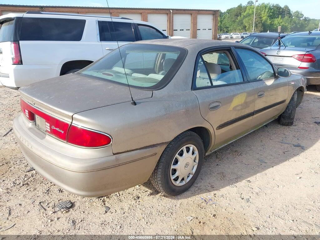 2G4WS52J431103157 2003 BUICK CENTURY photo no. 4