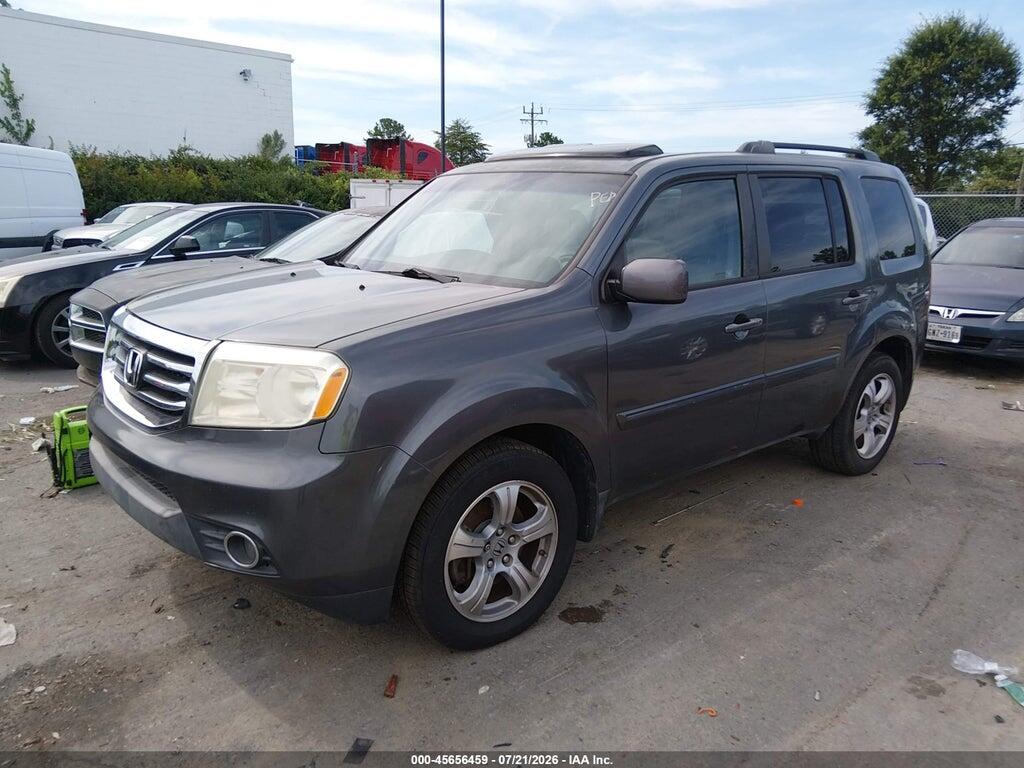 5FNYF4H63CB075167 2012 HONDA PILOT photo no. 2