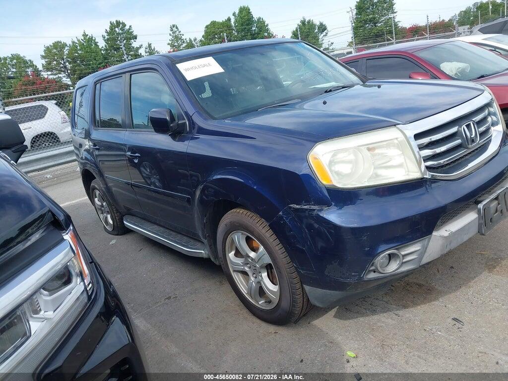 5FNYF3H51DB006707 2013 HONDA PILOT photo no. 1
