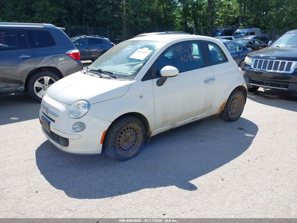3C3CFFAR7CT310332 2012 FIAT 500 photo no. 2