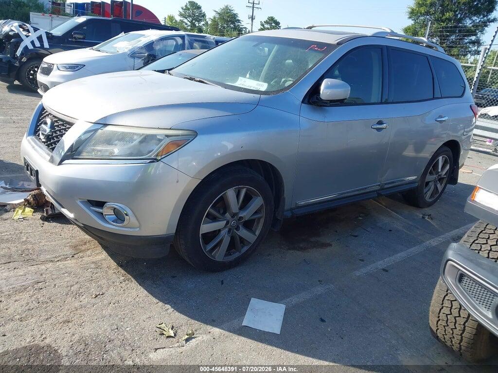 5N1AR2MM0EC722296 2014 NISSAN PATHFINDER photo no. 2