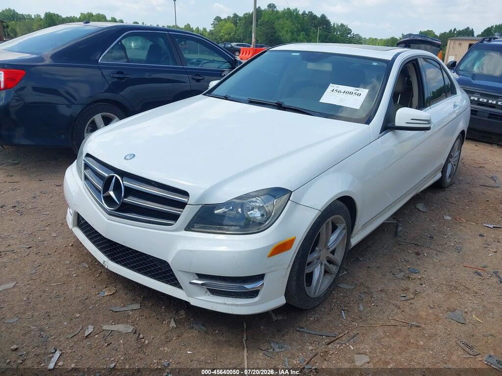 WDDGF4HB7ER306518 2014 MERCEDES-BENZ C 250 photo no. 2