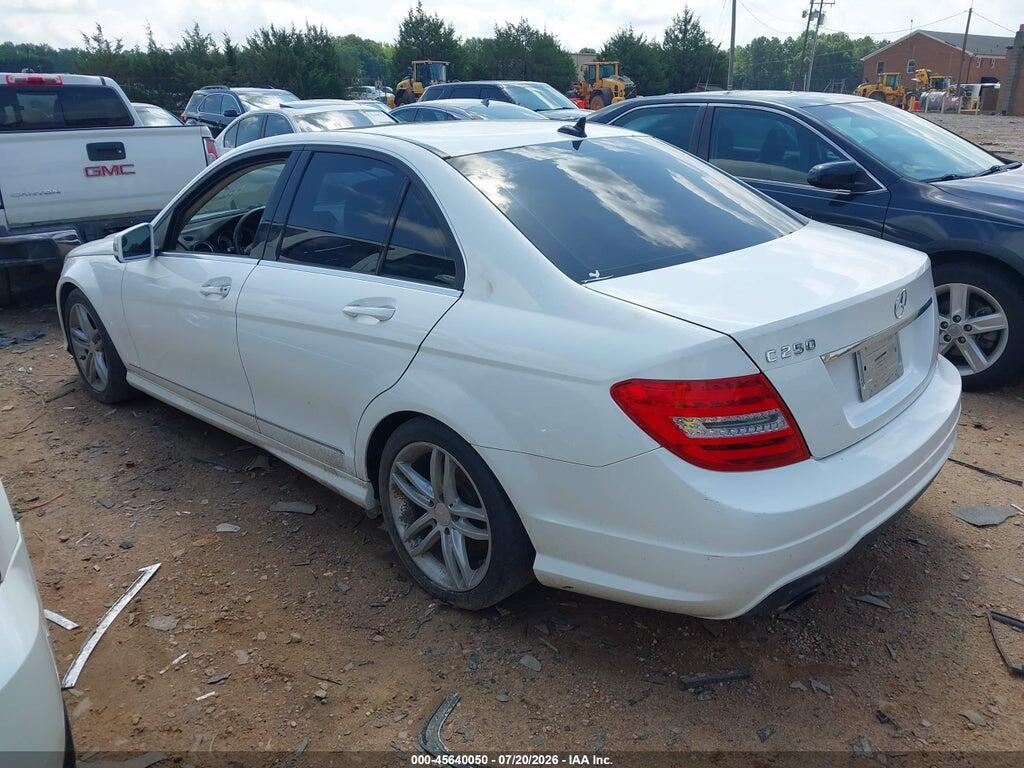 WDDGF4HB7ER306518 2014 MERCEDES-BENZ C 250 photo no. 3