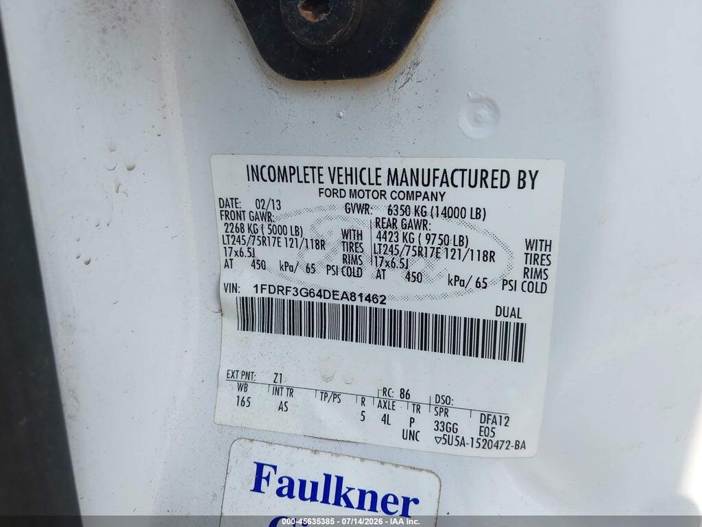 1FDRF3G64DEA81462 2013 FORD F-350 CHASSIS photo no. 8