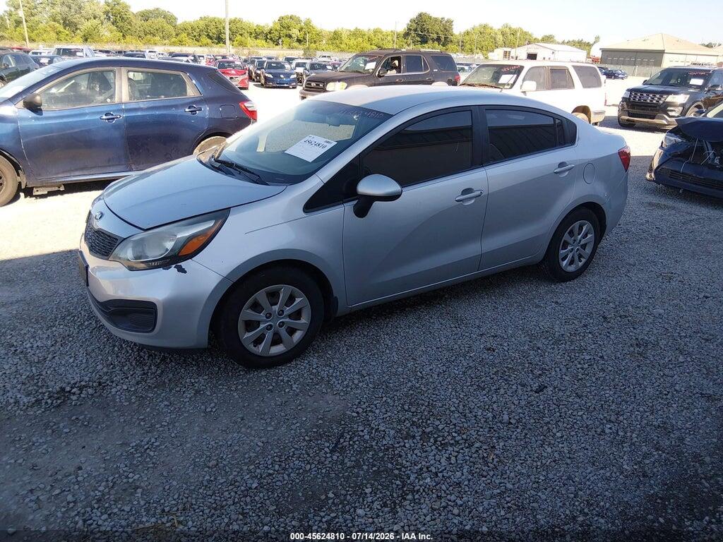 KNADM4A31F6529370 2015 KIA RIO photo no. 2