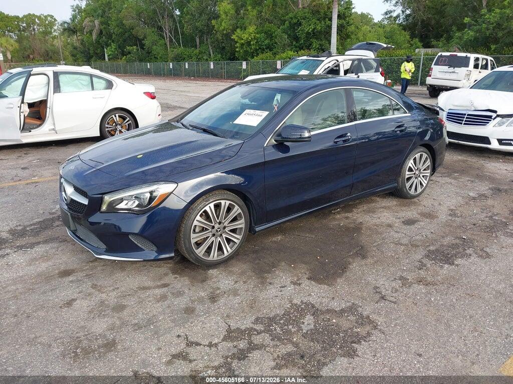 WDDSJ4EBXJN602213 2018 MERCEDES-BENZ CLA 250 photo no. 2