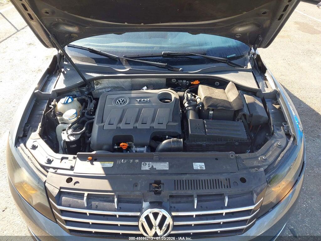 1VWBN7A38DC145204 2013 VOLKSWAGEN PASSAT photo no. 10