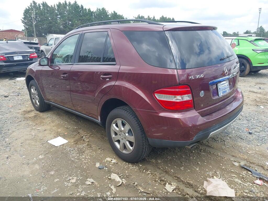 4JGBB86E97A208625 2007 MERCEDES-BENZ ML 350 photo no. 3