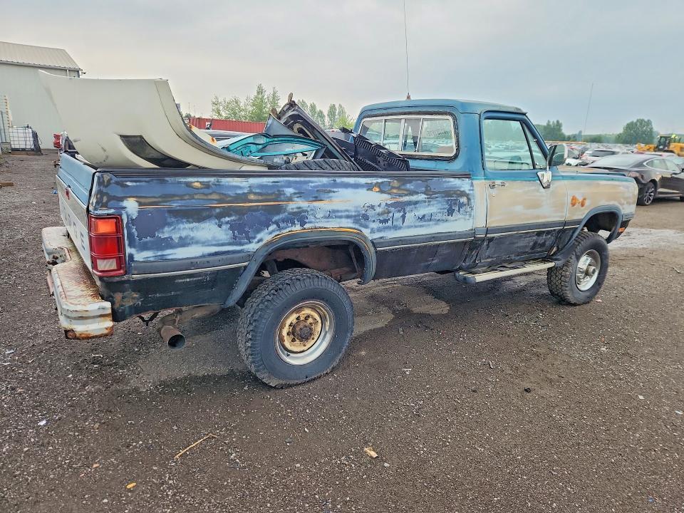 1986 DODGE D-SERIES D100 — Фото 3 из 13