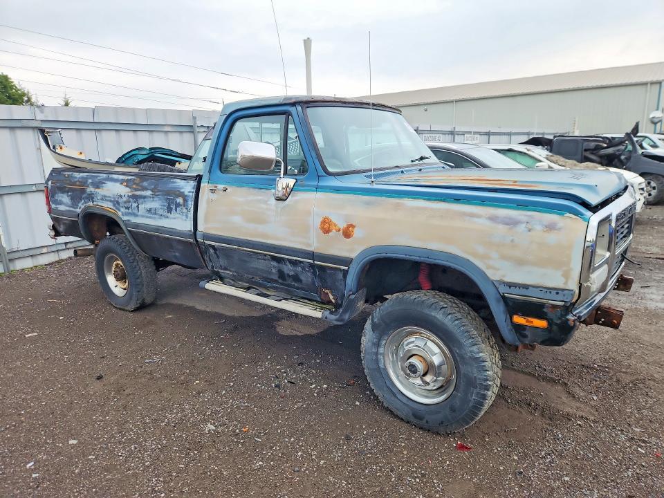 1986 DODGE D-SERIES D100 — Фото 4 из 13
