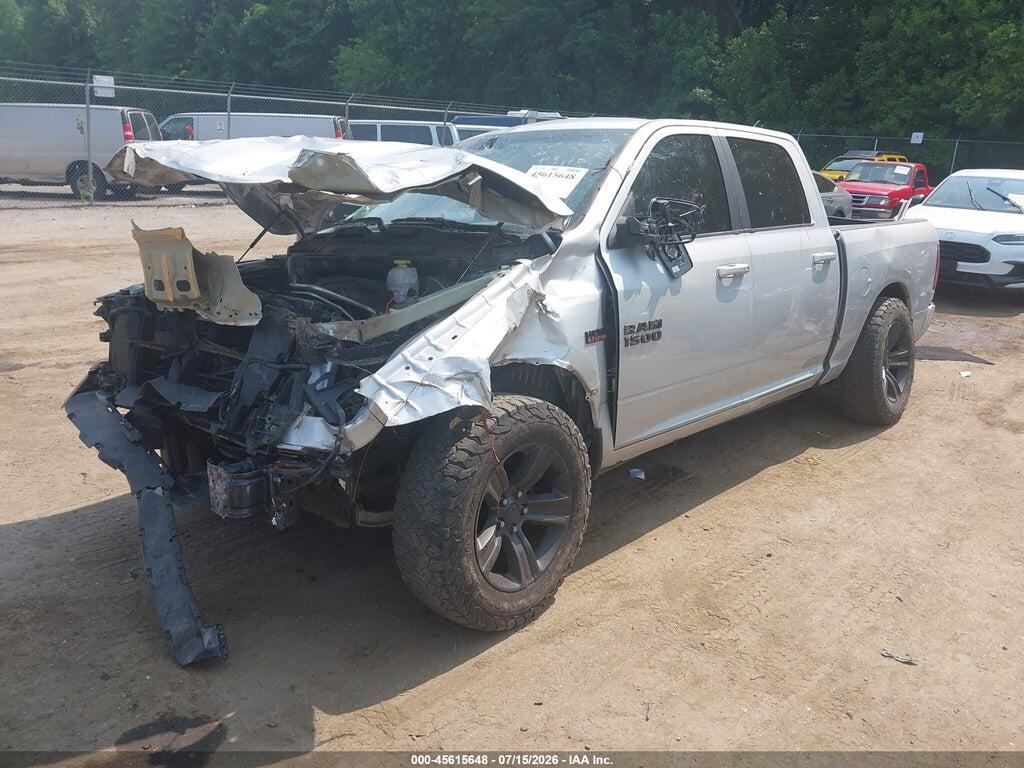 1C6RR7MT6JS291093 2018 RAM 1500 photo no. 2