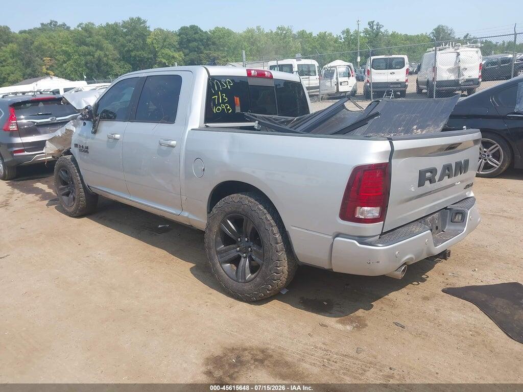 1C6RR7MT6JS291093 2018 RAM 1500 photo no. 3