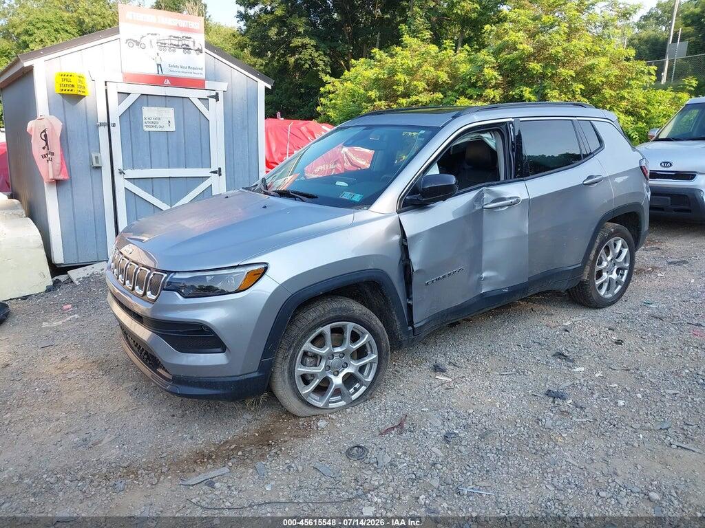3C4NJDFBXNT206214 2022 JEEP COMPASS photo no. 2