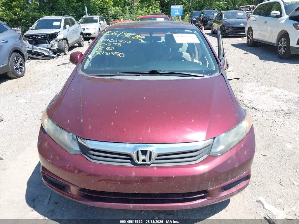 19XFB2F88CE022790 2012 HONDA CIVIC photo no. 12