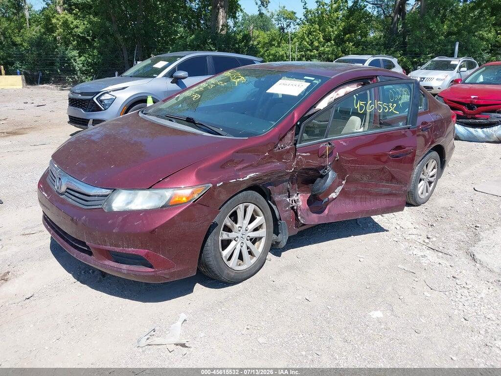 19XFB2F88CE022790 2012 HONDA CIVIC photo no. 2