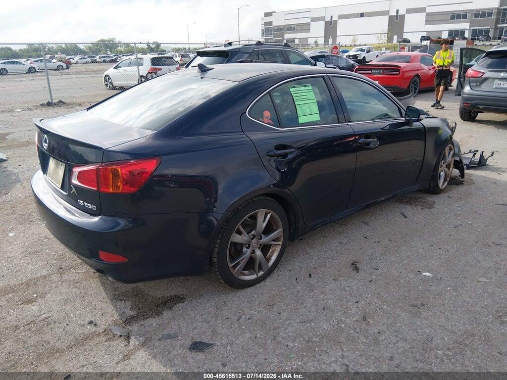 JTHBK262095090966 2009 LEXUS IS 250 photo no. 4