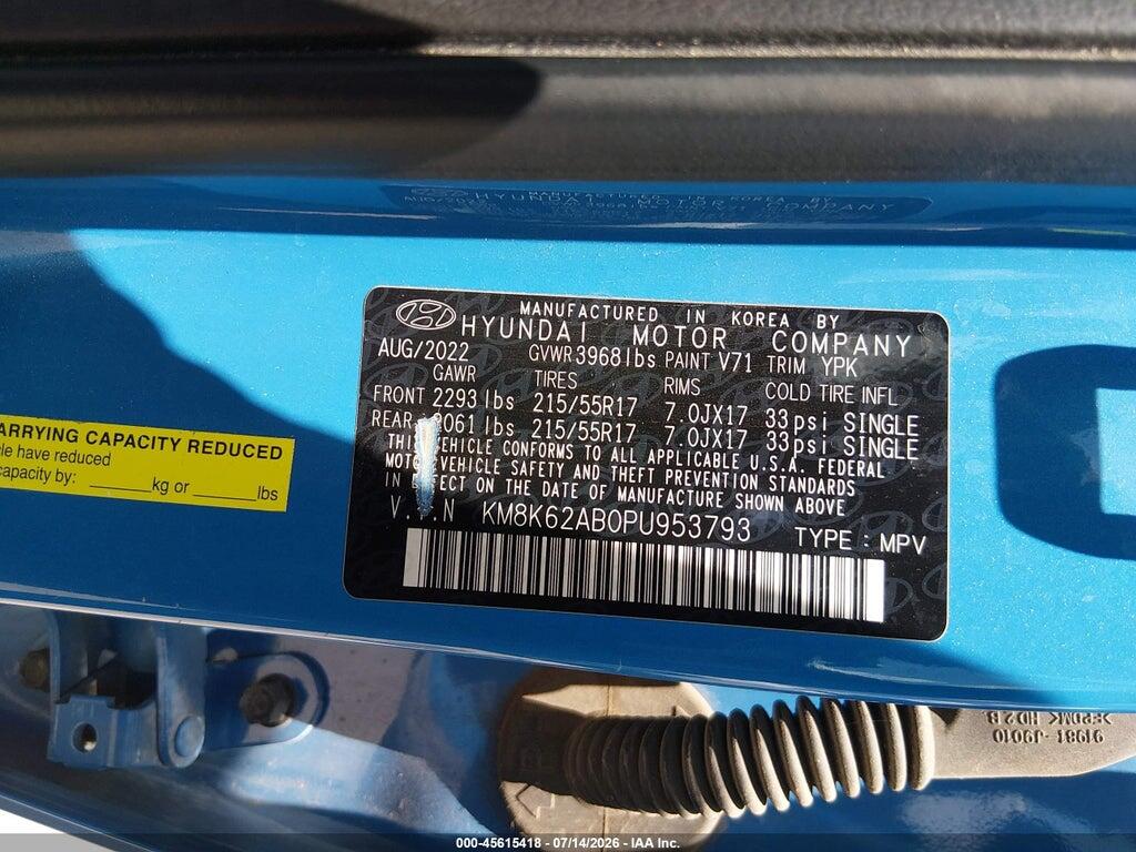 KM8K62AB0PU953793 2023 HYUNDAI KONA photo no. 9